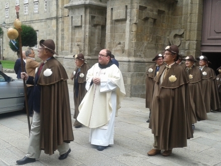 pap, Santiago de Compostela, El Camino, zarándokút